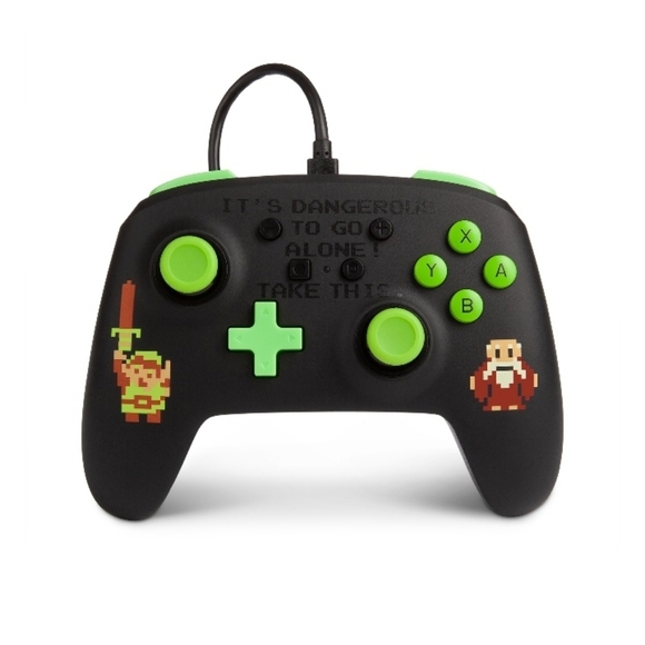 PowerA Enhanced Wired Controller for Nintendo Switch - Retro Zelda - Picture 1 of 10